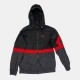 Jordan Jumpman Colorblock Hooded Jacket Μαύρο Κόκκινο /pre owned